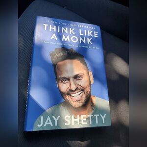 Think Like a Monk Book by Jay Shetty Hardcover Preowned Book